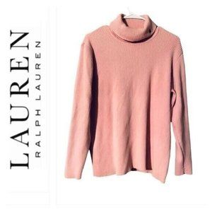 Lauren Ralph Lauren Blush Cowl Neck Sweater